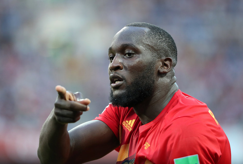 Belgiumu00e2u20acu2122s Romelu Lukaku celebrates scoring their third goal against Panana during their Group G match at the 2018 Fifa World Cup in Sochi June 18, 2018. u00e2u20acu201d Reuters pic