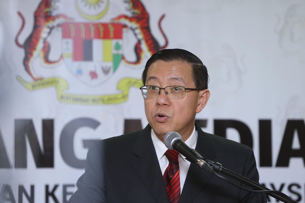 Finance Minister Lim Guan Eng speaks during a press conference in Putrajaya June 5, 2018. u00e2u20acu201d Picture by Zuraneeza Zulkifli