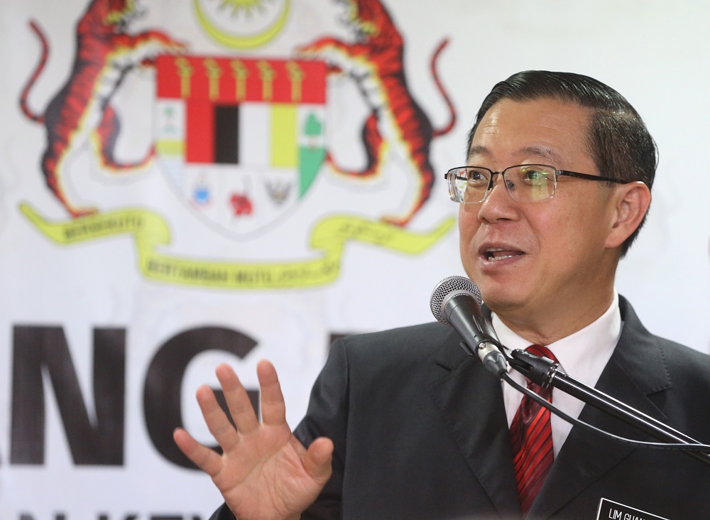 Finance Minister Lim Guan Eng speaks during a press conference in Putrajaya June 5, 2018. u00e2u20acu201d Picture by Zuraneeza Zulkifli