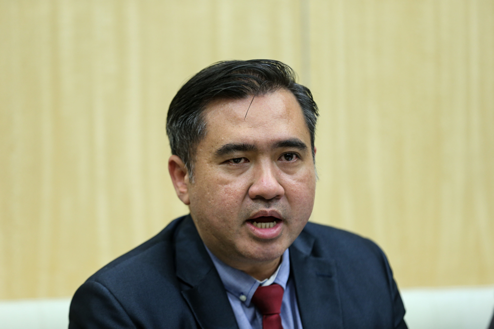 Transport Minister Anthony Loke speaks during a press conference in Putrajaya June 6, 2018. u00e2u20acu201dPicture by Ahmad Zamzahuri 