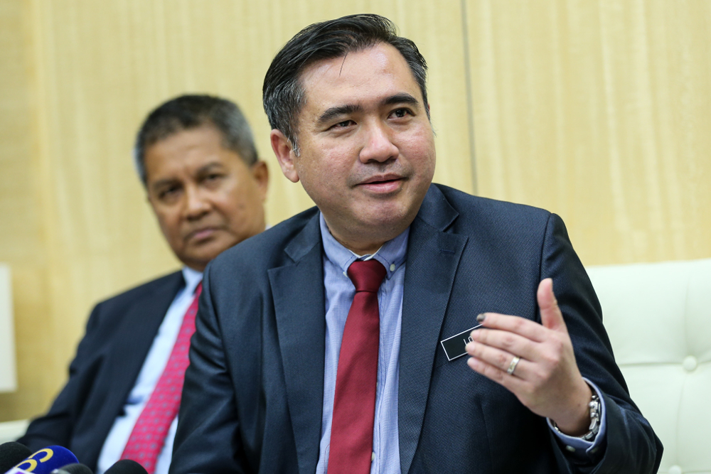Transport Minister Anthony Loke speaks during a press conference in Putrajaya June 6, 2018. u00e2u20acu201dPicture by Ahmad Zamzahuri 