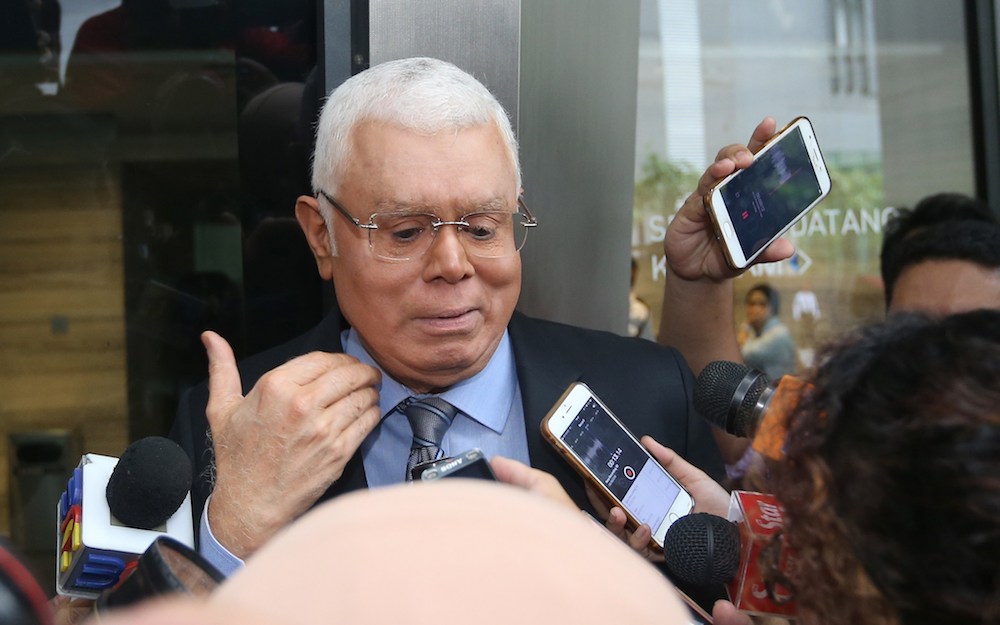 East Coast Economic Region (ECER) chief executive officer Datuk Seri Jebasingam Issace John speaks to reporters outside Ilham Tower in Kuala Lumpur June 6, 2018. u00e2u20acu201d Picture by Razak Ghazali