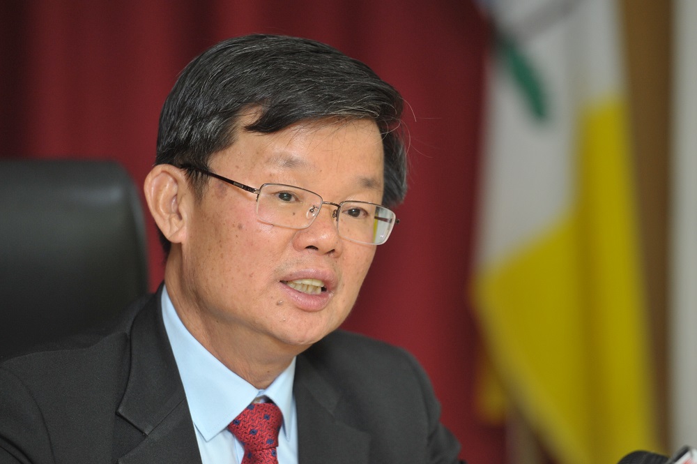 Penang Chief Minister Chow Kon Yeow speaks during a press conference in George Town June 6, 2018. u00e2u20acu201d Picture by KE Ooi