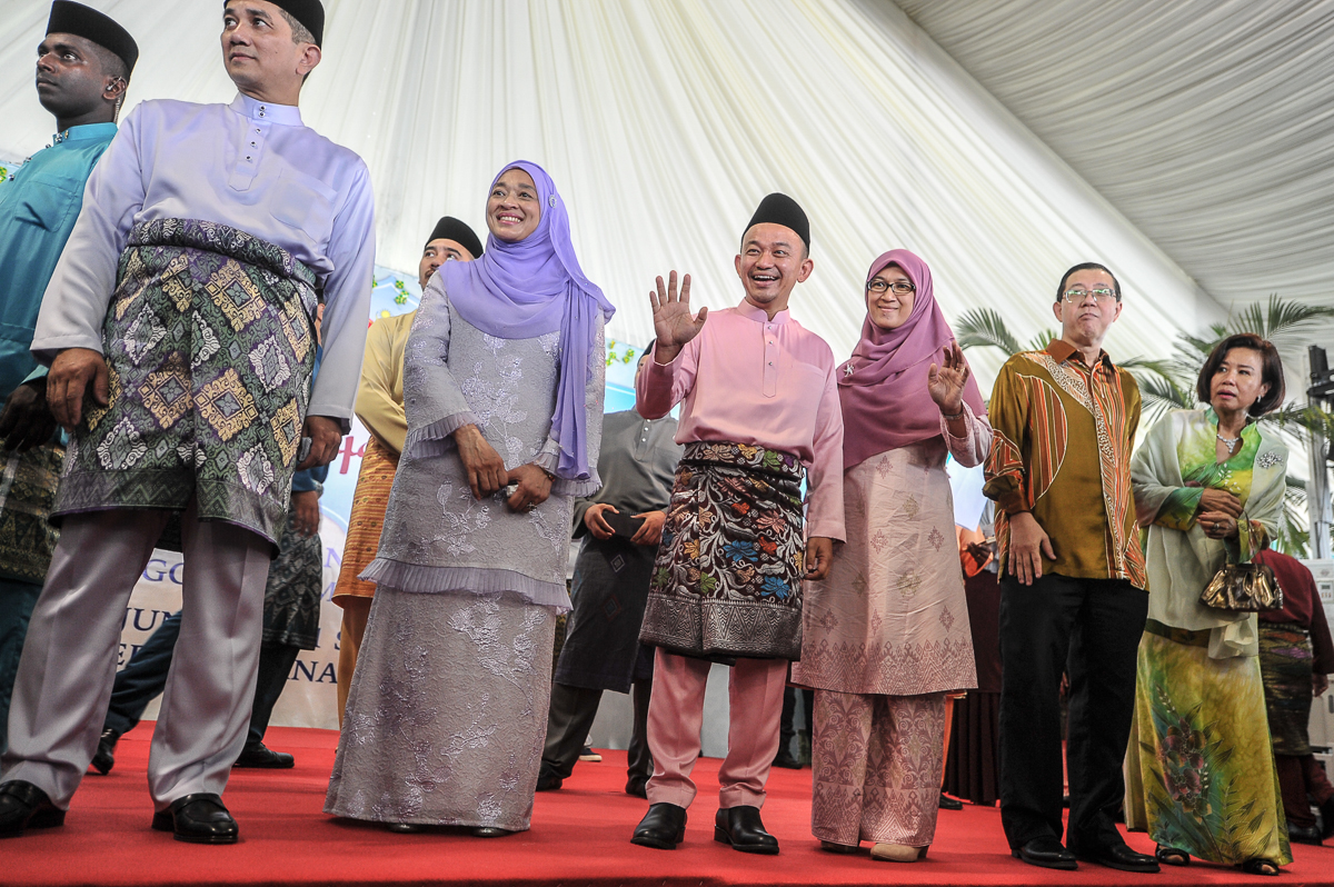 Members of the Cabinet attend the prime ministeru00e2u20acu2122s Aidilfitri open house in Putrajaya June 15, 2018. u00e2u20acu201d Picture by Shafwan Zaidon