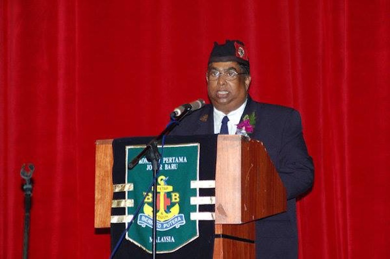 Former Boys Brigade Malaysia national president Michael Moorthy also served as Chairman of the East Asian Regional Fellowship (EARF), which overseas BB work in Asia. u00e2u20acu201d Picture courtesy of Holy Light Church Facebook