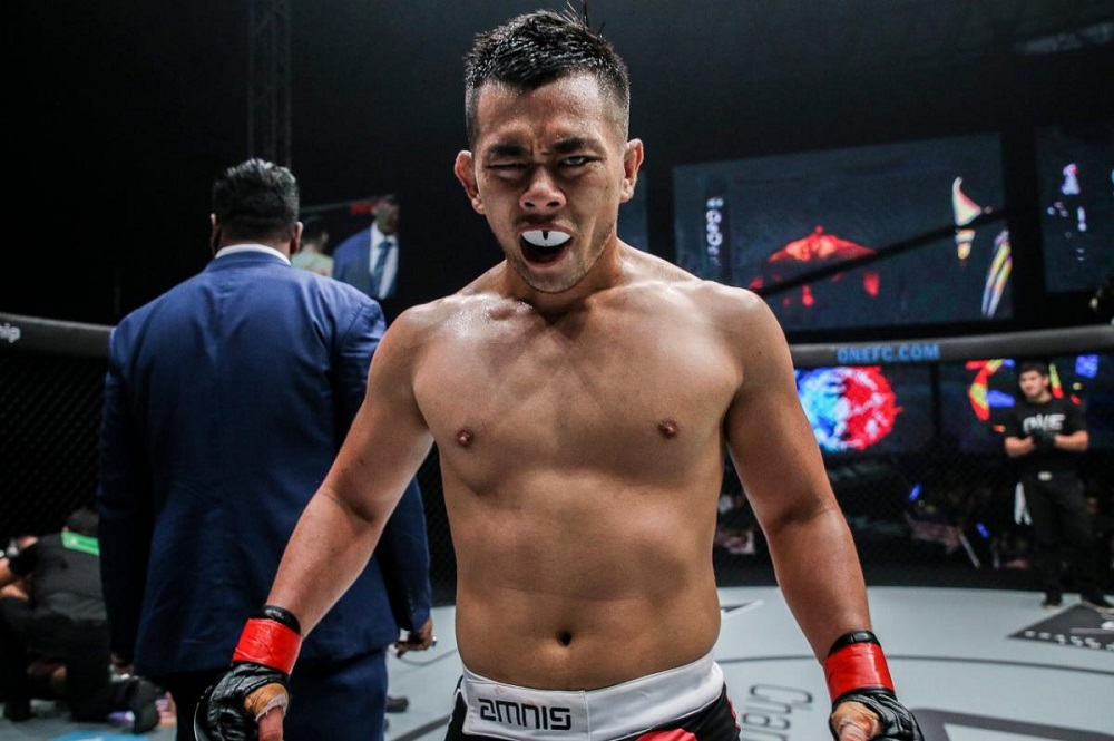 Ev is all set for another victory and a title shot. u00e2u20acu201d Picture by ONE Championship