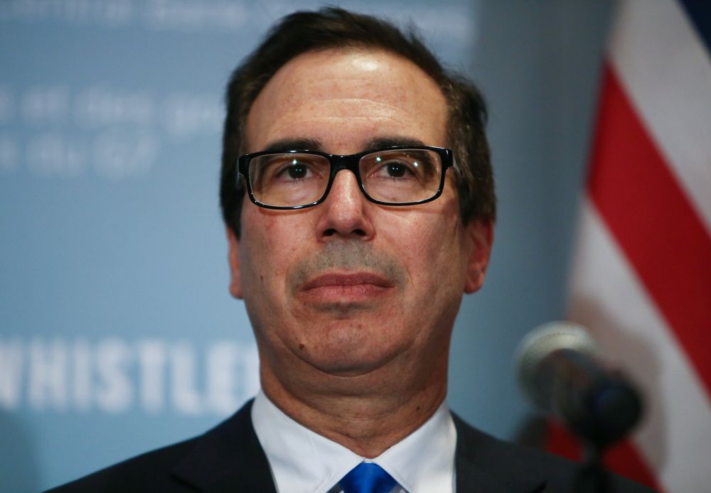 US Secretary of the Treasury Steven Mnuchin holds a news conference after the G7 Finance Ministers Summit in Whistler, British Columbia June 2, 2018. u00e2u20acu2022 Reuters pic