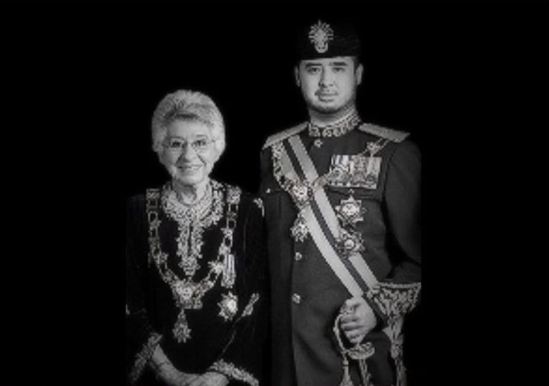 A screenshot of Enche' Besar Hajjah Khalsom Abdullah (left) who died in London last night. u00e2u20acu2022 Picture via Instagram/tunku_idris