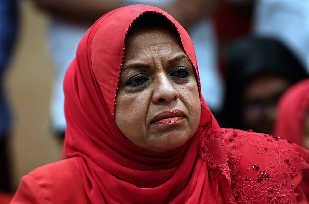 Outgoing Wanita Umno chief Tan Sri Shahrizat Abdul Jalil said she had relinquished all her positions in Umno, including at the branch, division, and national levels. u00e2u20acu201d Bernama pic