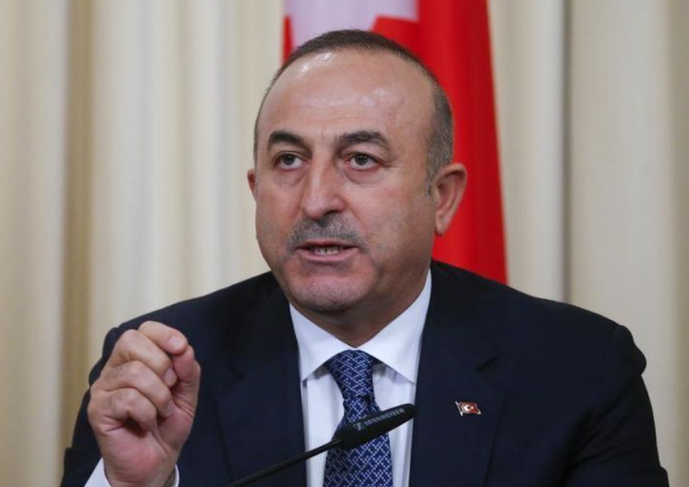 File picture shows Turkish Foreign Minister Mevlut Cavusoglu speaking during a news conference in Moscow, Russia, December 20, 2016. u00e2u20acu201d Reuters pic