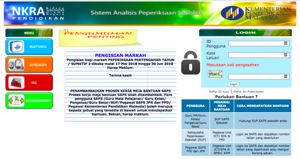 SAPS has since been taken offline following Malay Mail's report to MyCERT.