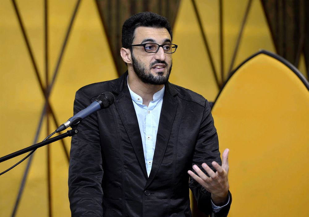UKM's Mohammed Fadel Arandas speaks during a post-GE14 analysis at IIUM in Kuala Lumpur June 28, 2018. u00e2u20acu2022 Picture by Ham Abu Bakar