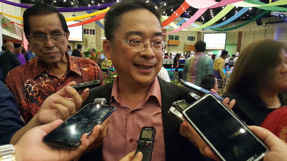 UPP secretary-general George Lo says his party has been friendly to the defunct Sarawak Barisan Nasional. u00e2u20acu201d Picture by Sulok Tawie