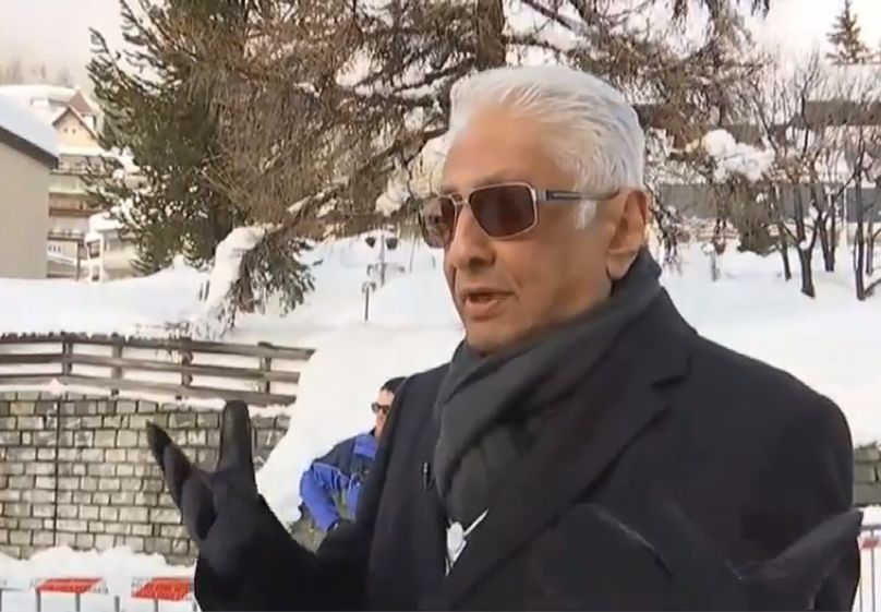 Screengrab from the YouTube video of 'In Conversation With Ajit Gulabchand.' 