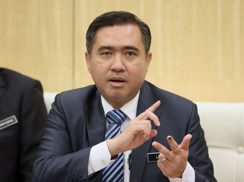 Transport Minister Anthony Loke speaks during a press conference at his office in Putrajaya June 5, 2018. u00e2u20acu2022 Picture by Razak Ghazali