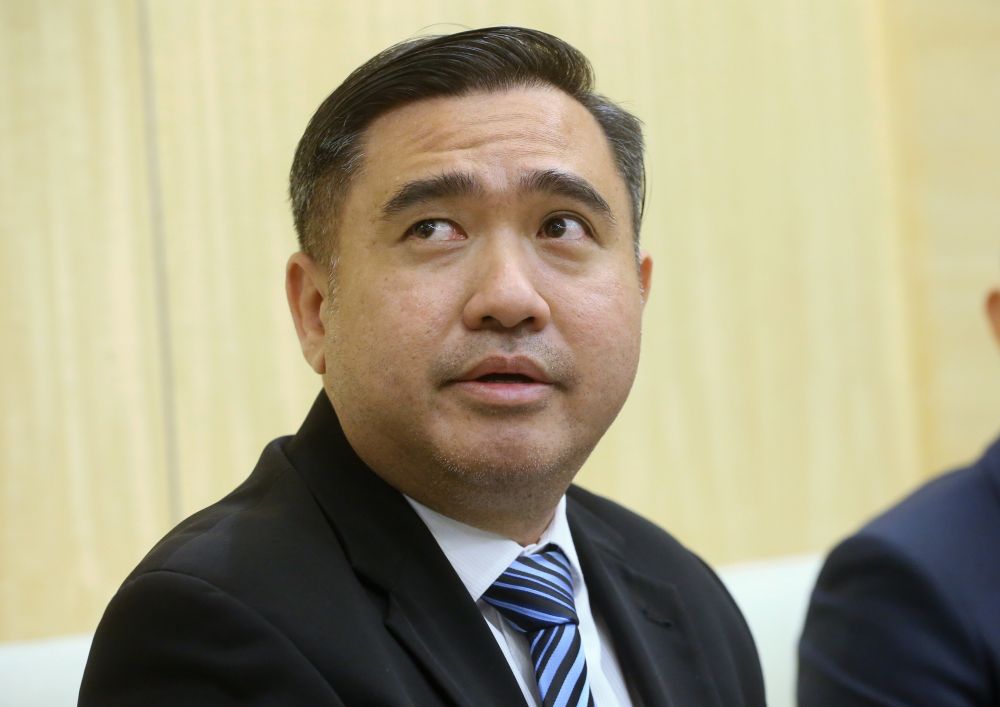 Transport Minister Anthony Loke speaks during a press conference in Putrajaya June 12, 2018. u00e2u20acu201d Picture by Zuraneeza Zulkifli