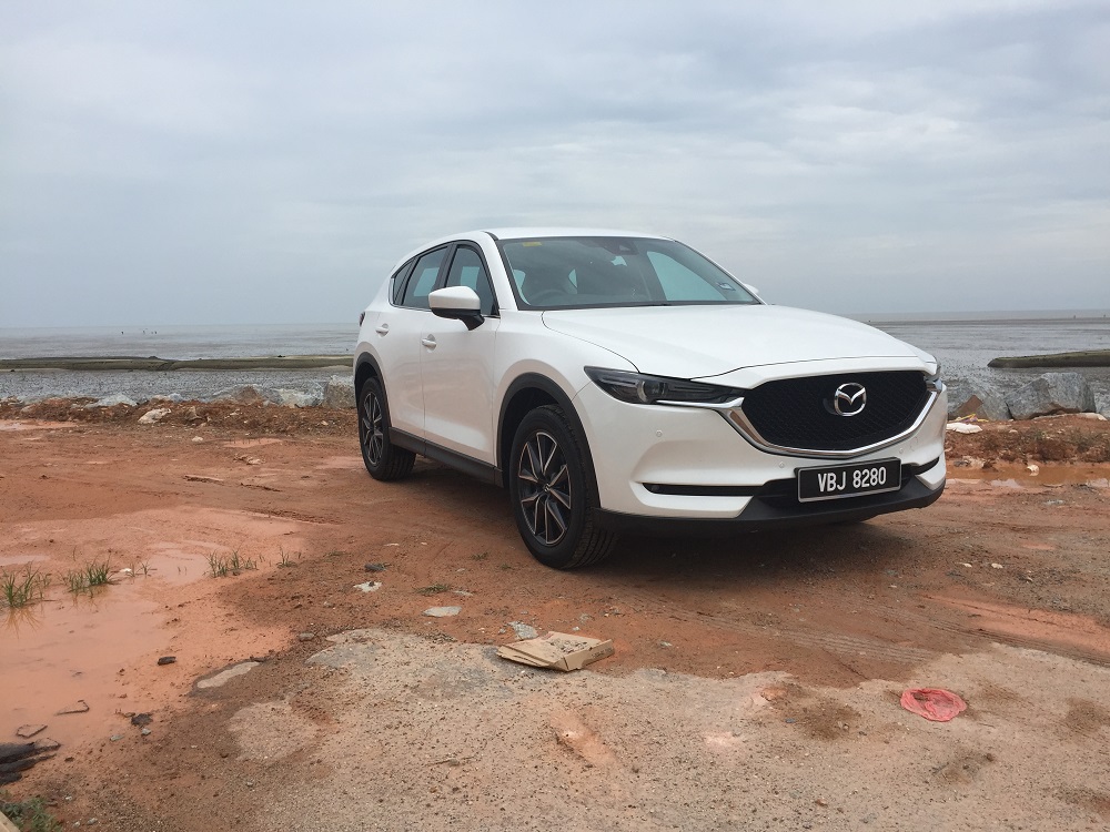 More mud than sand, but it was a fun drive in the Mazda CX5. — Picture by Chris Mohan