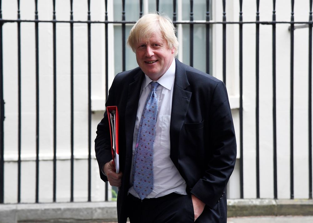 Britainu00e2u20acu2122s Foreign Secretary Boris Johnson leaves 10 Downing Street in London, June 7, 2018. u00e2u20acu201d Reuters pic