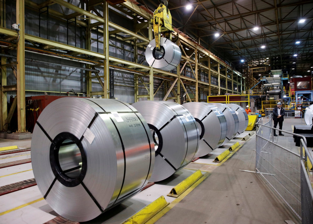 Rolled up steel sits in the ArcelorMittal Dofasco steel plant in Hamilton, Ontario March 13, 2018. u00e2u20acu201d Reutersn
