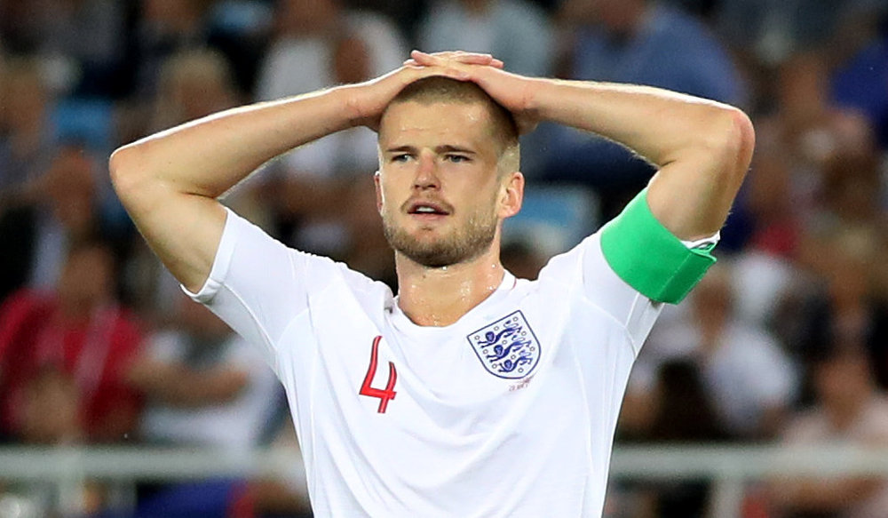 England's Eric Dier looks dejected after the World Cup Group G match with Belgium in Kaliningrad June 28, 2018. u00e2u20acu201d Reuters pic