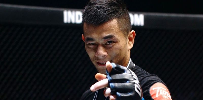 Ev is aiming for a knockout victory against Koji Ando. u00e2u20acu2022 Picture courtesy of ONE Championship