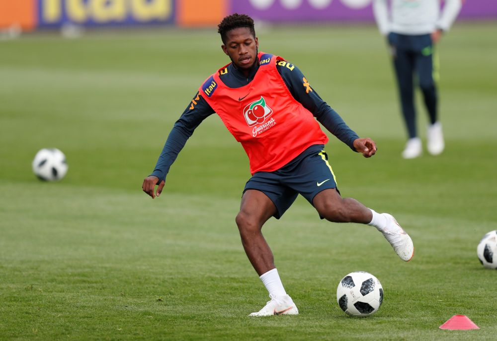 Fred is in the Brazil World Cup squad, but was an unused substitute for the 1-1 draw with Switzerland in their opening game. u00e2u20acu2022 Reuters pic