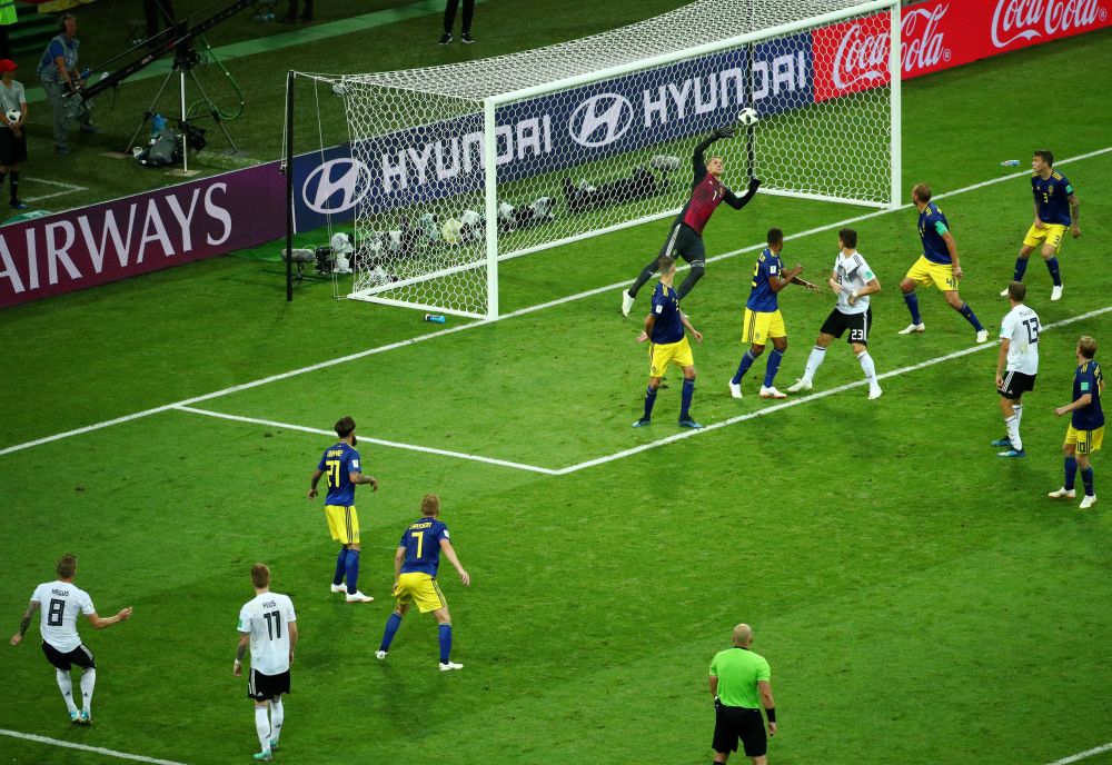 Germany's Toni Kroos scores their second goal. u00e2u20acu201d Reuters pic