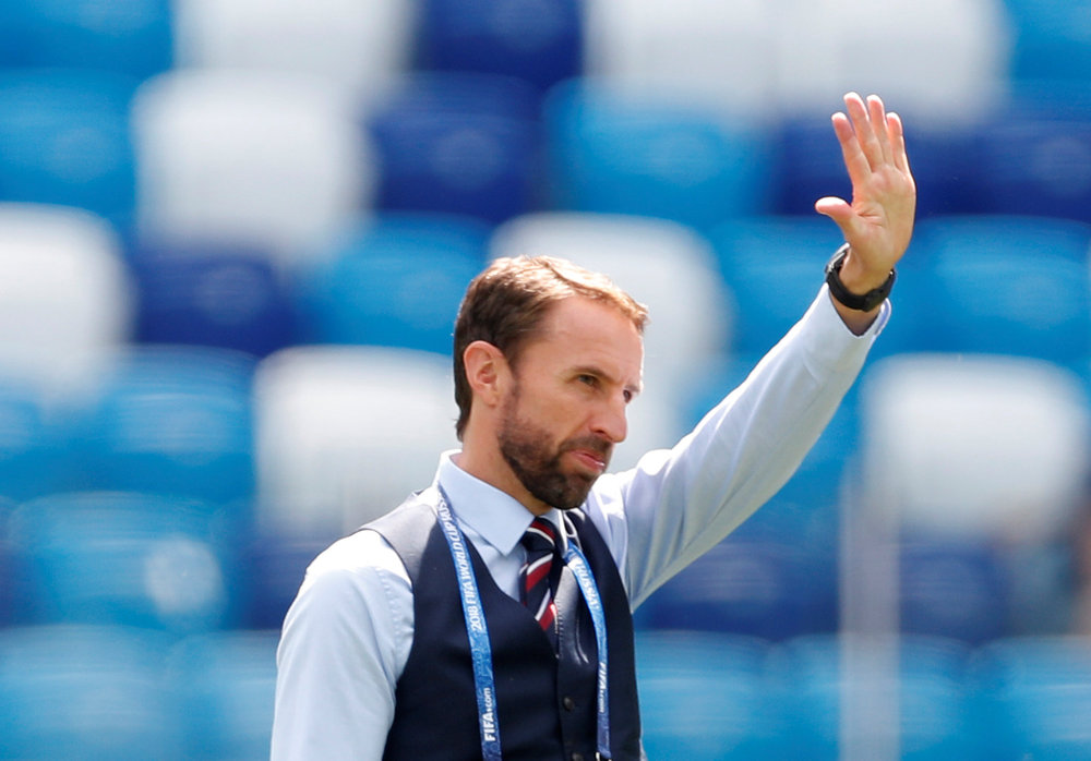 England manager Gareth Southgate before the World Cup Group G match with Panama in Nizhny Novgorod June 24, 2018 u00e2u20acu201d Reuters pic