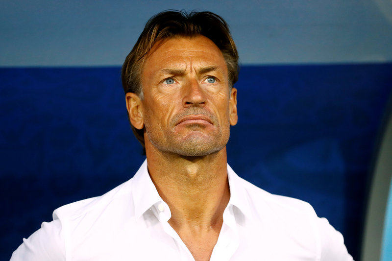 Morocco coach Herve Renard before the World Cup Group B match with Spain in Kaliningrad June 25, 2018. u00e2u20acu201d Reuters pic
