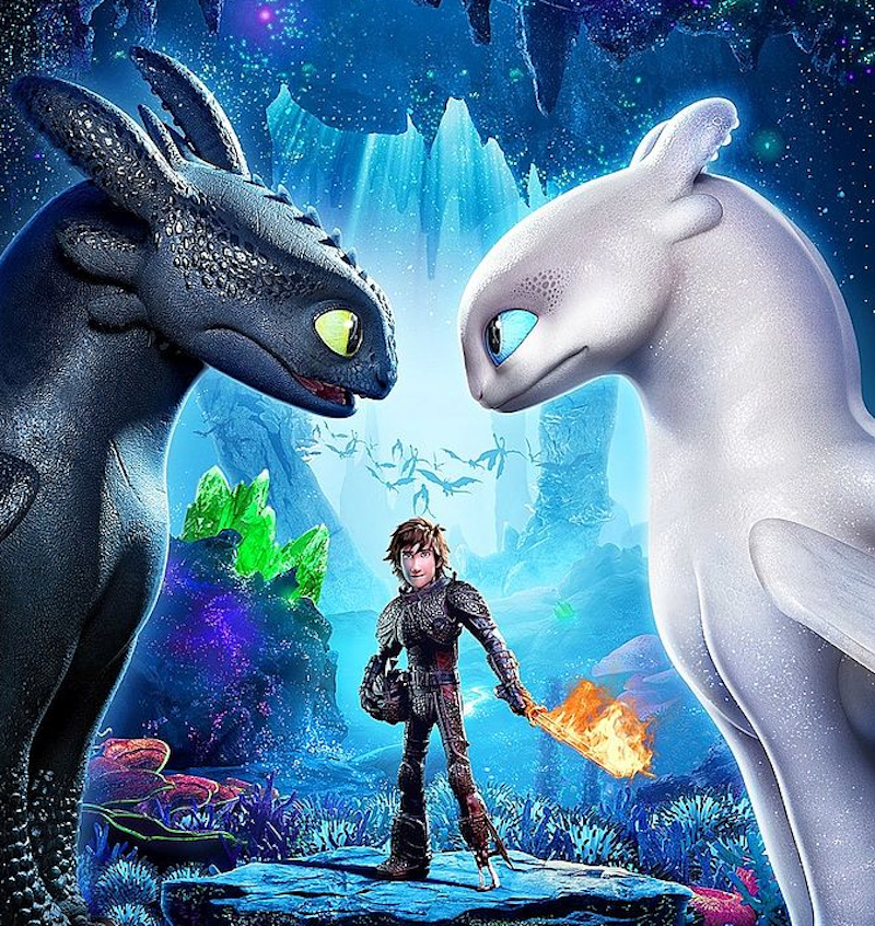 Toothless (left) meets a mysterious stranger in 2019u00e2u20acu2122s u00e2u20acu02dcHow to Train Your Dragon: The Hidden World.u00e2u20acu2122 u00e2u20acu201d Handout via AFP