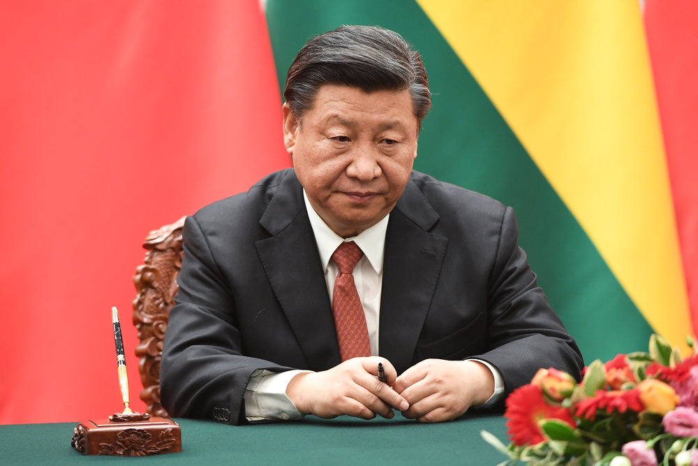 Chinese President Xi Jinping waits for his documents during a signing ceremony at the Great Hall of the People in Beijing June 19, 2018. u00e2u20acu201d Reuters pic