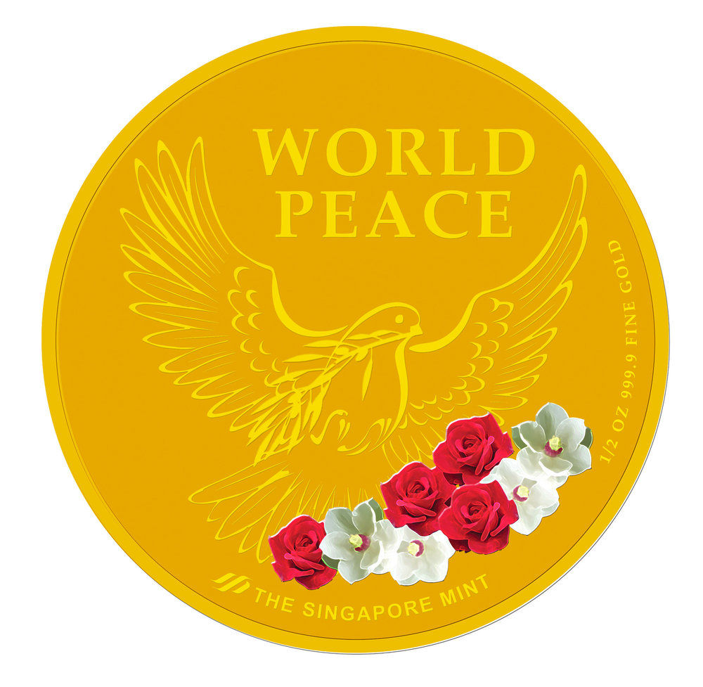 A design for a medallion unveiled by Singapore Mint commemorating US President Donald Trump and North Korean leader Kim Jong-un's meeting in Singapore supplied by the Singapore Mint June 5, 2018. u00e2u20acu201d Reuters pic