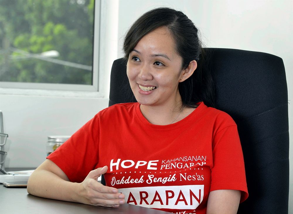 Subang Jaya ADUN Michelle Ng Mei Sze speaks to Malay Mail, June 13, 2018. u00e2u20acu2022 Picture by Ham Abu Bakar