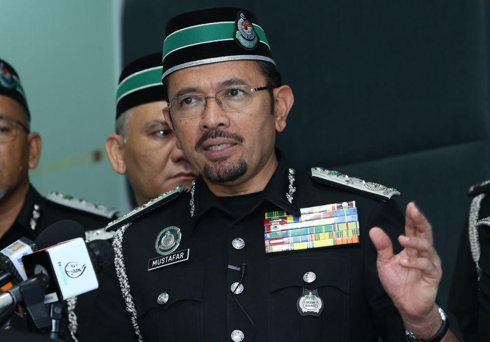 Mustafar says he seeks to instill the spirit of carrying out one's duties with passion and joy. — Picture by Zuraneeza Zulkifli 