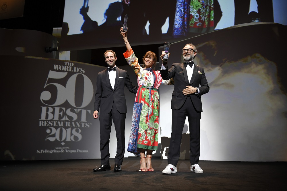 Massimo Bottura wins top spot at Worldu00e2u20acu2122s 50 Best Restaurants 2018 in Bilbao. u00e2u20acu201d Picture courtesy of Worldu00e2u20acu2122s 50 Best