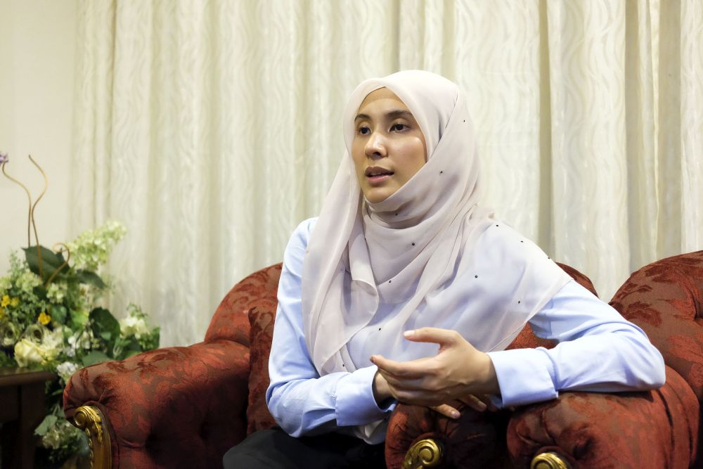 Nurul Izzah Anwar speaks to Malay Mail during an interview in Kuala Lumpur May 6, 2018. u00e2u20acu201d Picture by Yusof Mat Isa