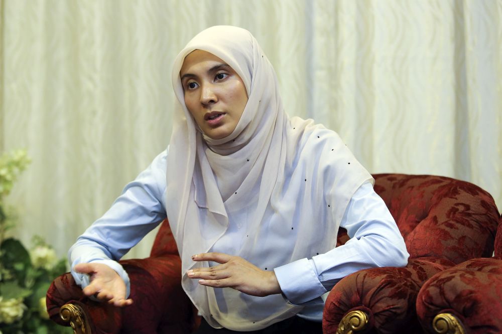 Nurul Izzah Anwar speaks to Malay Mail during an interview in Kuala Lumpur May 6, 2018. u00e2u20acu201d Picture by Yusof Mat Isa