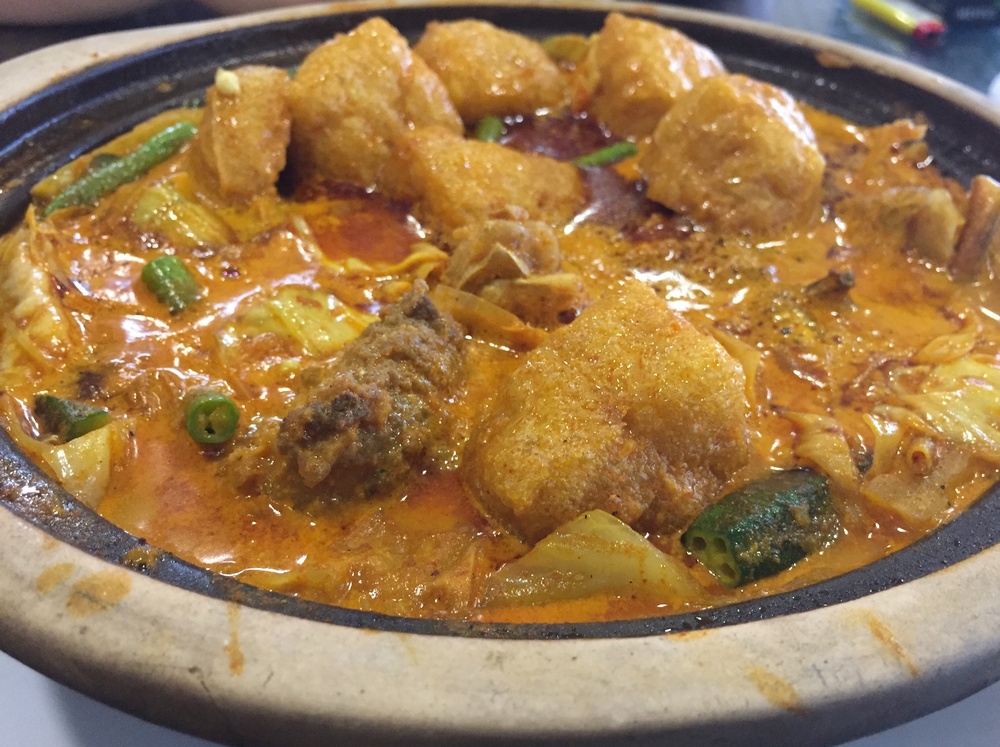 The fish head curry at the club house is a must-try.