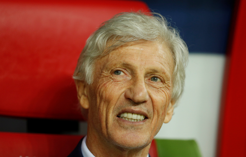 Colombia coach Jose Pekerman before the World Cup Group H match against Poland at the Kazan Arena, Kazan June 24, 2018. u00e2u20acu201d Reuters pic