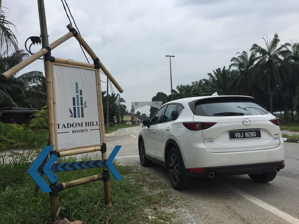 No better way to start your day than a quick adventure at Tadom Hill Resort. — Picture by Chris Mohan