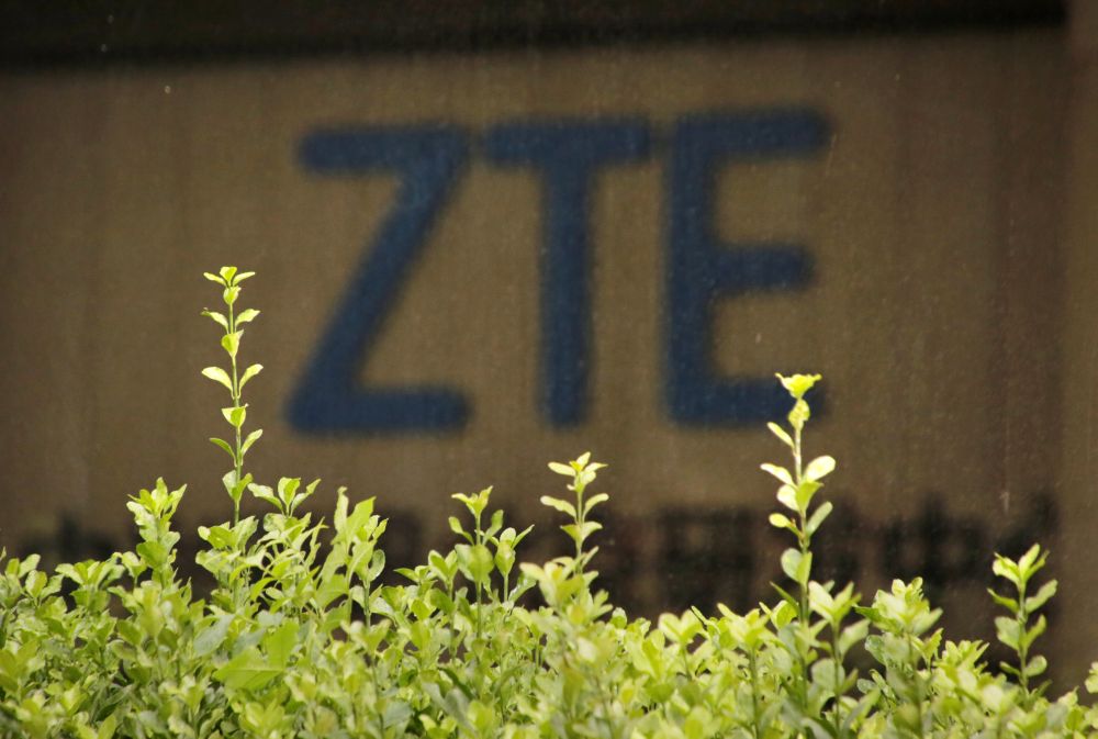The logo of China's ZTE Corp is seen at the lobby of ZTE Beijing research and development centre building in Beijing June 13, 2018. u00e2u20acu2022 Reuters pic