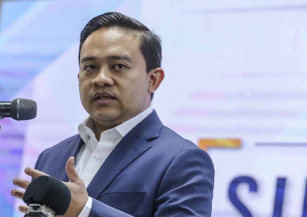 National Higher Education Fund Corporation (PTPTN) chairman Wan Saiful Wan Jan speaks at a press conference in Menara PTPTN, Kuala Lumpur July 16, 2018. u00e2u20acu201d Picture by Firdaus Latif