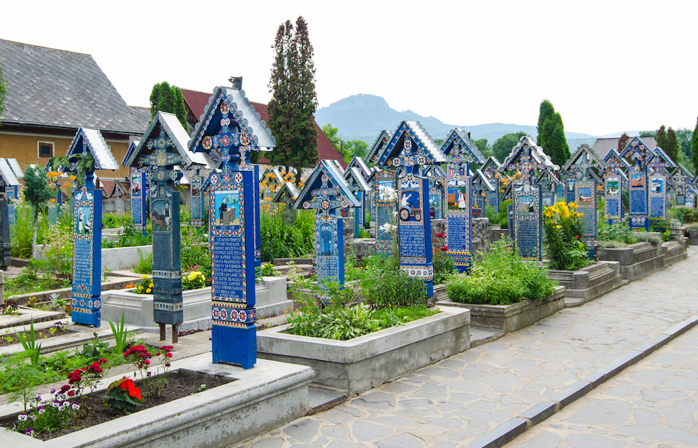 The Merry Cemetery, Săpânța (Romania). — Picture courtesy of davidionut/ IStock.com
