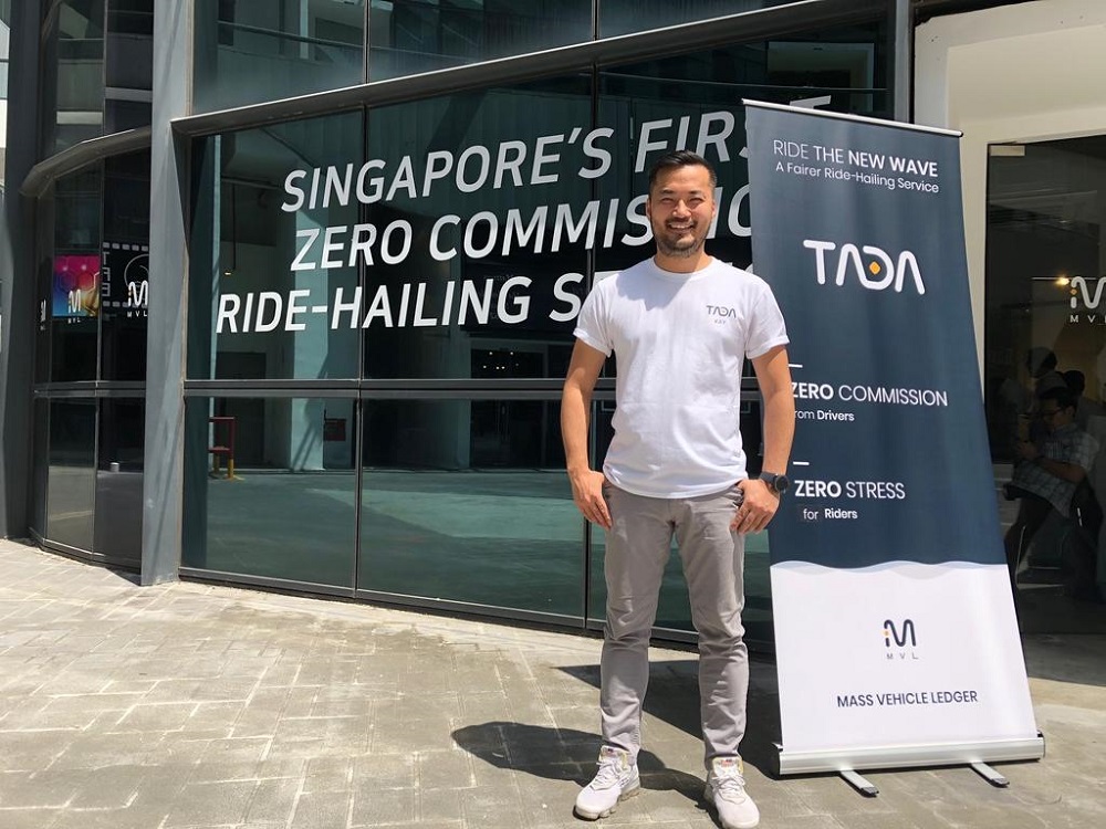 Kay Woo, 38, the founder of MVL Foundation, which runs Tada u00e2u20acu201d the latest entrant to Singaporeu00e2u20acu2122s ride-hailing industry. u00e2u20acu201d TODAY pic