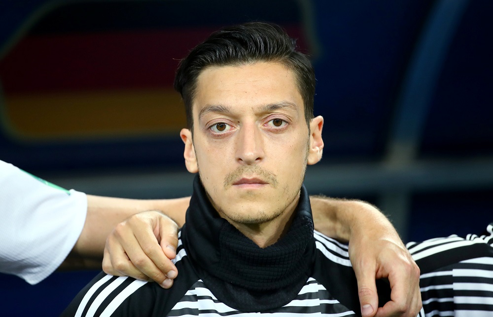 Germanyu00e2u20acu2122s Mesut Ozil before the match against Sweden at the Fisht Stadium in Sochi June 23, 2018. u00c2u00acu00e2u20acu201d Reuters pic