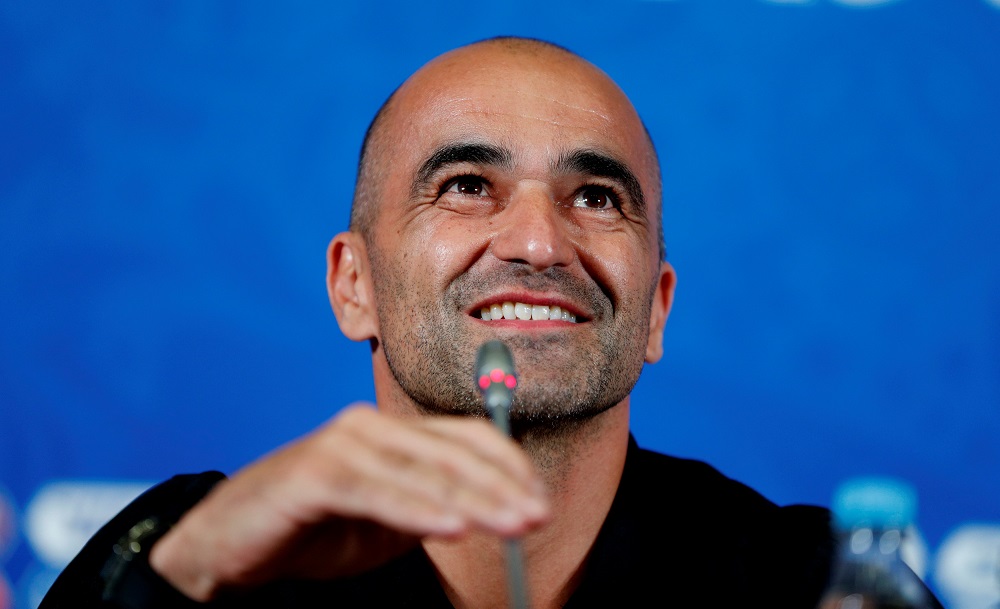 Belgium coach Roberto Martinez during a press conference in Kazan, Russia July 5, 2018. u00e2u20acu201d Reuters pic