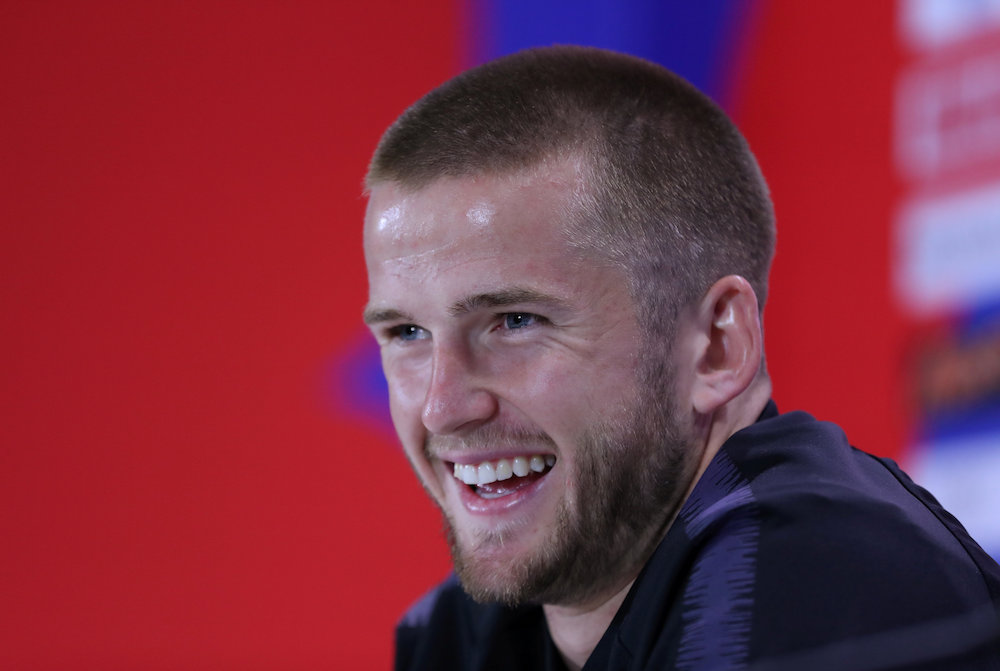 Englandu00e2u20acu2122s Eric Dier smiles during a press conference for the 2018 Fifa World Cup in St Petersburg July 9, 2018. u00e2u20acu201d Reuters pic