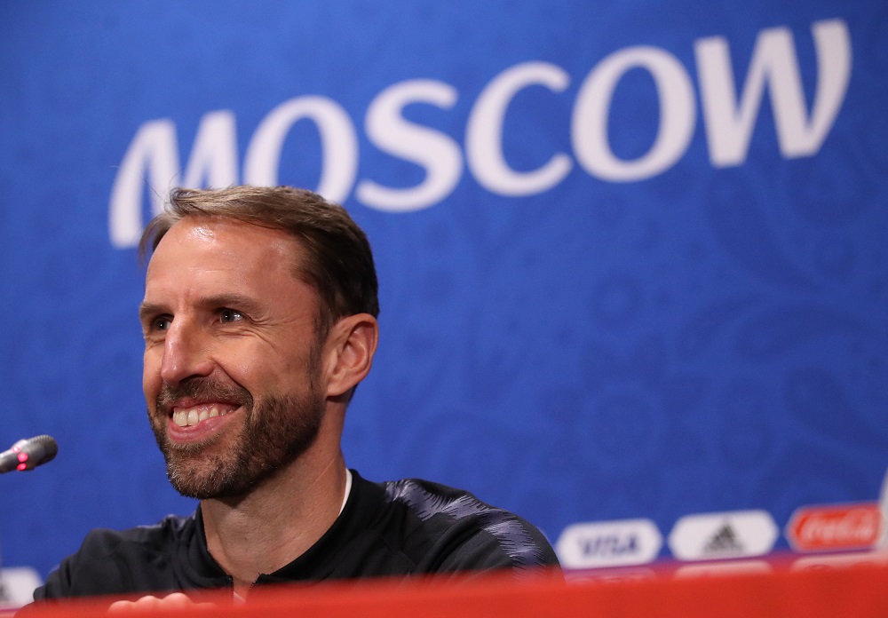 England manager Gareth Southgate during a press conference at the Luzhniki Stadium in Moscow July 10, 2018. u00e2u20acu201d Reuters pic