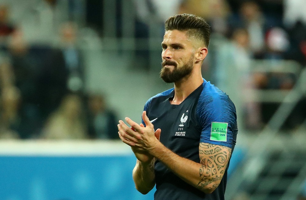 France's Olivier Giroud reacts during the match against Belgium at the Saint Petersburg Stadium in Russia July 10, 2018. u00e2u20acu201d Reuters pic