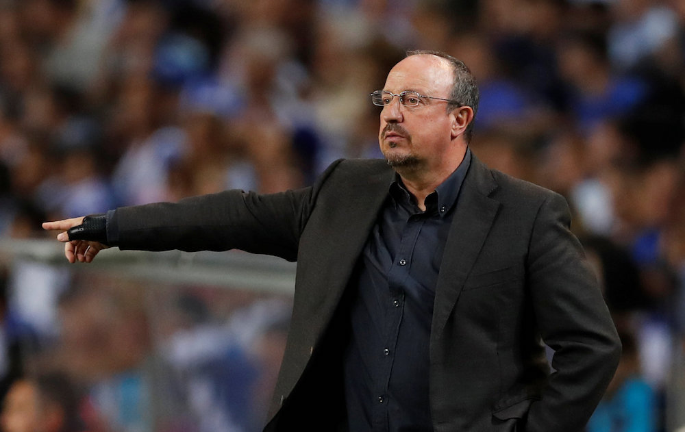 Newcastle manager Rafael Benitez gestures during the pre-season friendly with FC Porto in Porto July 28, 2018. u00e2u20acu201d Action Images pic via Reuters